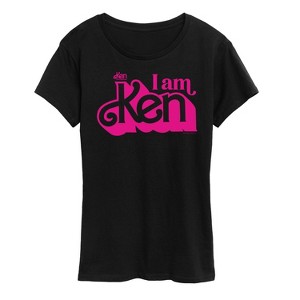 Women's - Barbie - I Am Ken Short Sleeve Graphic T-Shirt - 1 of 4