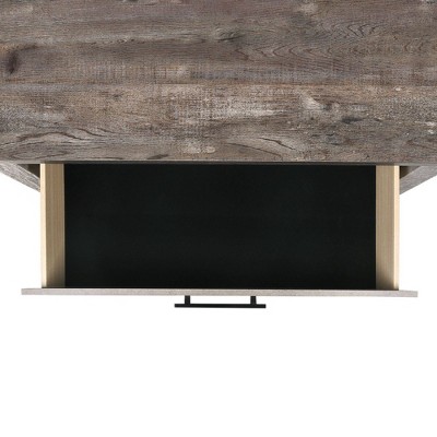 Adam Twin Panel 3PC Bedroom Set in Light and Dark Gray