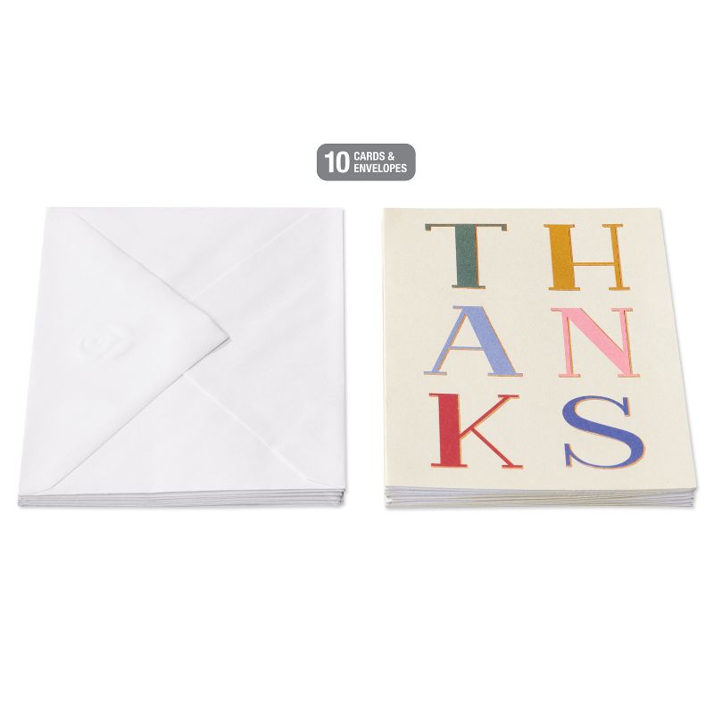 10ct Spring Thank You Stationery for Anyone, 4 of 6