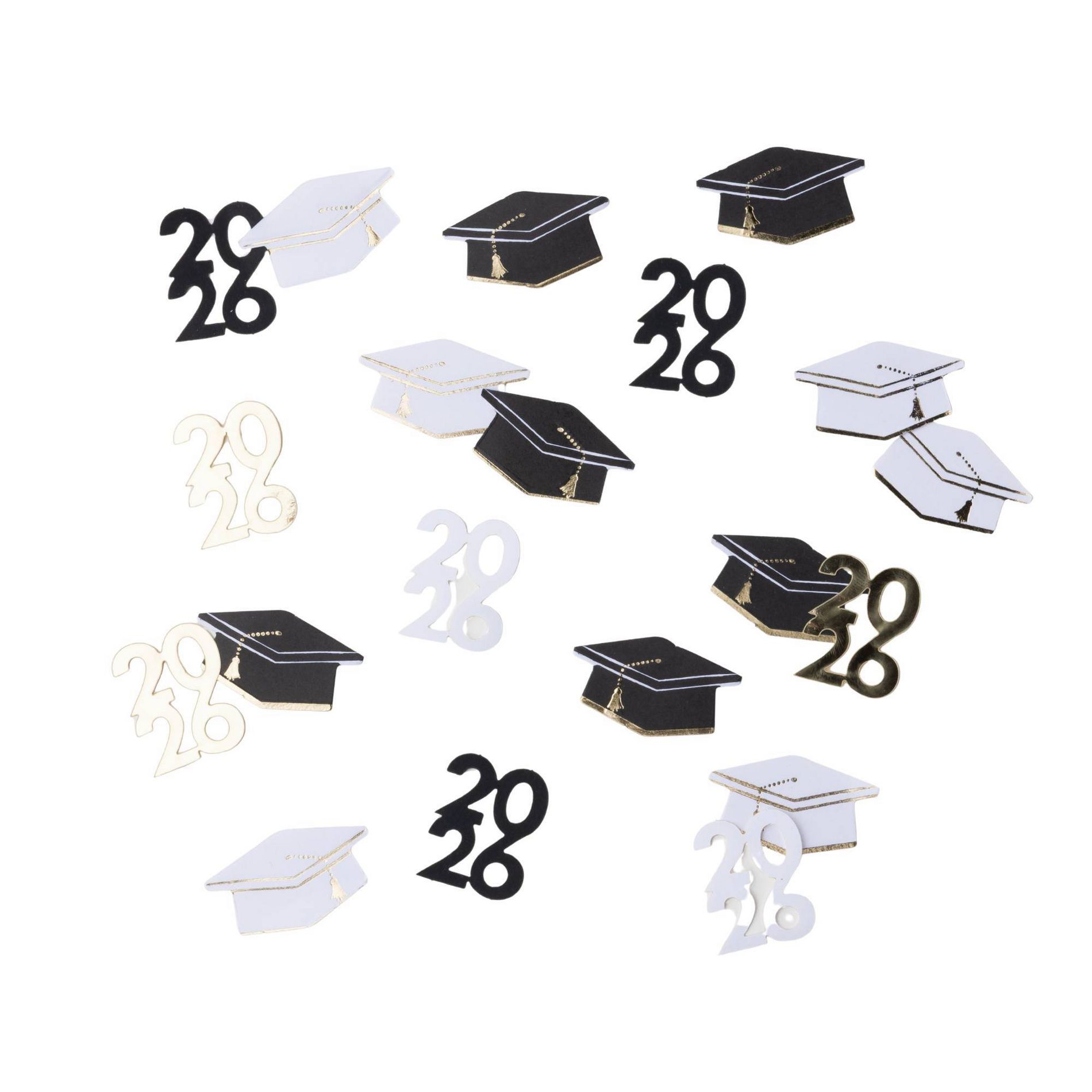 Bonjour Fete 2026 Graduation Confetti