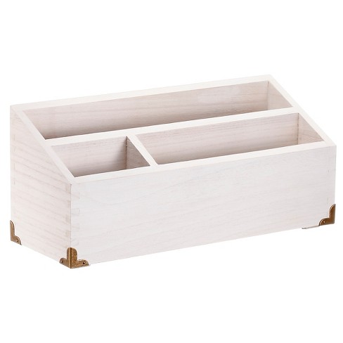 Desktop Storage Unit White Wood Threshold Target