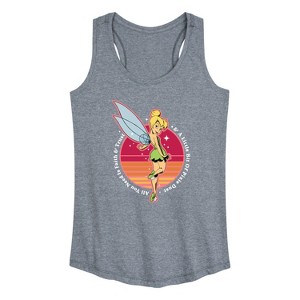 Women's - Disney - Peter Pan Graphic Racerback Tank - 1 of 4