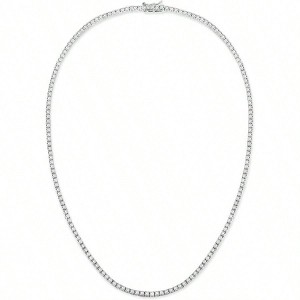 3mm Cubic Tennis Necklace for Women 16 - 24 Inches Elegant and Luxurious, Luxurious and Elegant - 1 of 4