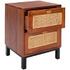 Erica 2 Drawer Nightstand - NST4006 - Safavieh - 4 of 4