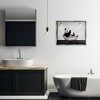 Stupell Industries Panda in Modern Bubble Bath Floating Frame Canvas Art - 3 of 4