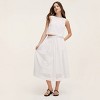 Women's Eyelet Volume Midi Skirt - kate spade new york x Target  White - 3 of 4