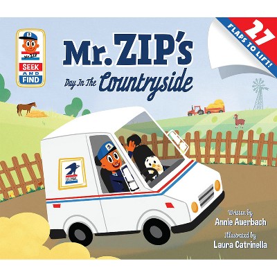 Mr. Zip's Day in the Countryside - by  Annie Auerbach (Board Book)