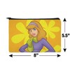 Scooby Doo Daphne Character Makeup Cosmetic Bag Organizer Pouch - 4 of 4