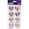 Sticko Flat Stickers - Floral Hearts, 16pcs - 2 of 2