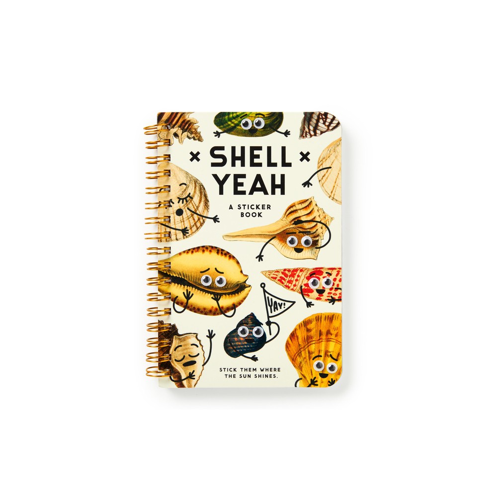 ISBN 9780735386969 - Shell Yeah Sticker Book - (A Brass Monkey Sticker ...