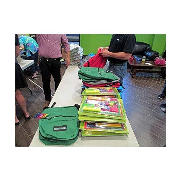 Lote de 24 mochilas Trail maker con útiles escolares para niños - Mochila de 19 pulgadas al por mayor y kits de útiles escolares (colores para niño) 4