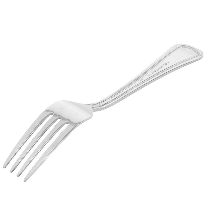 Winco Dots Dinner Fork Set, 18-0 Stainless Steel, Pack of 12, 3 of 10
