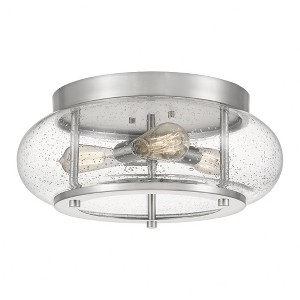 Quoizel Lighting Trilogy 3 - Light Flush Mount in  Brushed Nickel - 1 of 3