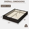 AMERLIFE Lift Up Storage Platform Bed Frame - 3 of 4