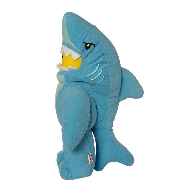 Manhattan Toy Company LEGO® Minifigure Shark Suit Guy 14" Plush Character, 3 of 7