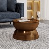 NicBex End Tables Set of 2 Simple Side Table with Iron Frame, Modern Nightstand for Living Room, Bedroom - 2 of 4