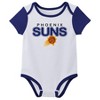 NBA Phoenix Suns Boys' 3pk Bodysuit Set - 3 of 4