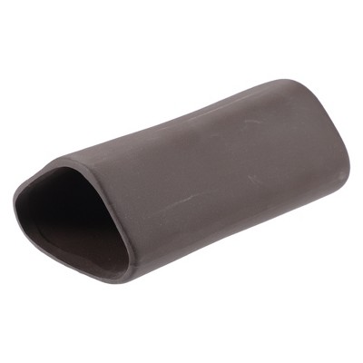 Unique Bargains Hiding Rock Small Fish Aquarium Decorations Ceramic Cave Brown 4.61"x2.28"x1.57" 1 Pc