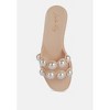 Pearla Faux Pearl Detail Jelly Flats - 4 of 4