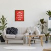 Stupell Industries Keep Calm And Carry On Red Phrase, 21" x 17" - 2 of 4