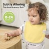 KeaBabies 8pk Organic Quin Baby Bibs for Drooling and Teething, Cotton Drool Bibs, Newborn Baby Boys, Baby Girls Bibs - 4 of 4