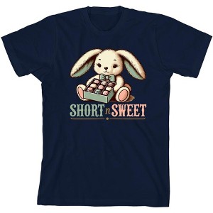 Short N Sweet Boy's Crew Neck Short Sleeve Tee - 1 of 2