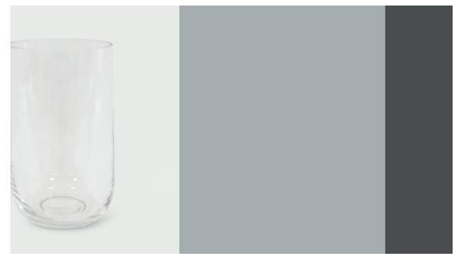 Hurricane Glass Pillar Candle Holder Clear - Made By Design&#153;, 2 of 6, play video