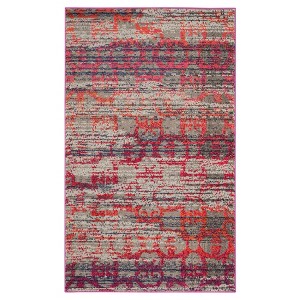 Carter Accent Rug - Gray / Multi ( 3