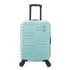 American Tourister NXT Hardside Large Checked Spinner Suitcase - Mint Green