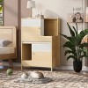 Racxily Modern 2 IN 1 Cat Furniture, Cat Litter Box Enclosure Side Table, Cat House with Storage, for 2 Small-Medium Sized Cats - 2 of 4