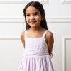 Hope & Henry Girls' Sleeveless Special Occasion Sun Dress with Bow Back Detail and Embroidery, Kids - 3 of 4