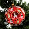 Pinnacle Peak 5.0 Inch Snowman On Sled Polyhedron Christmas Tree Ornaments - 3 of 3