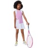 Girls Outdoor Sports Sleeveless Dress with Pockets Tennis Golf Outfit Athletic Sets - 4 of 4