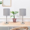 Creekwood Home Contemporary Bedside Table Lamp with Power Outlet - 4 of 4