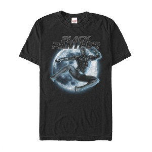 Men's Marvel Black Panther Full Moon T-Shirt - 1 of 4