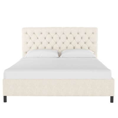 target king platform bed