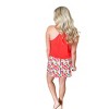 Women's Bright Blooms Floral Skort - Jess Lea - image 3 of 4