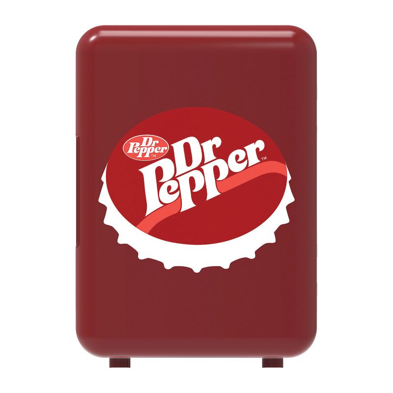 Dr. Pepper® 6-Can Portable Mini Fridge, MIS153DRP, Red, 2 of 11