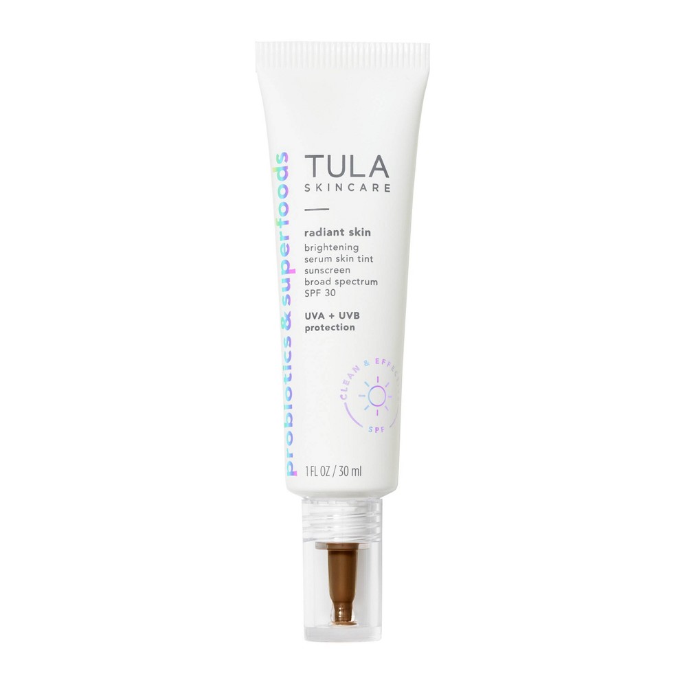 Photos - Sun Skin Care TULA SKINCARE Radiant Skin Brightening Serum Skin Tint - 26 - SPF 30 - 1 fl oz - Ulta Beauty