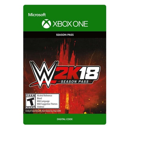 Wwe 2k18 Season Pass Xbox One Digital Target - roblox wwe music codes part 2 youtube