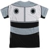 Popfunk Teen Titans Go Cyborg Uniform Front-Back Print Adult Sublimated Costume T-Shirt - image 2 of 4