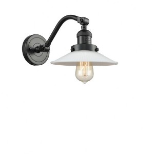 Halophane - 1 Light Wall Sconce In Industrial Style-11.5 Inches Tall and 8.5 Inches Wide - 1 of 1