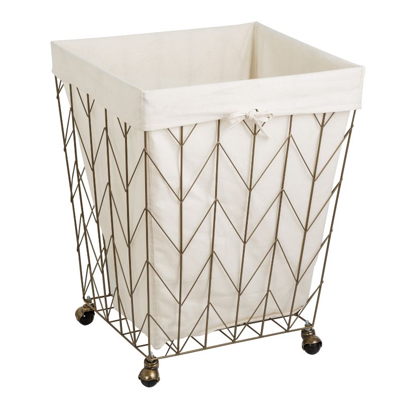Honey-Can-Do Laundry Baskets Light Gold, 1 of 8