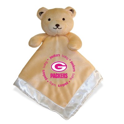 MasterPieces Inc Green Bay Packers NFL Plush Teddy Bear Baby Blanket