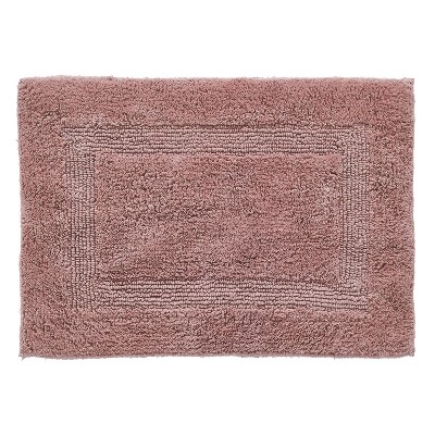 Lux Premium 100% Cotton Ultra-Soft Reversible Bathroom Rug-Durable Tufted Weave, Highly Absorbent Solid Pattern for Multipurpose use
