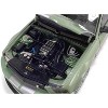2007 Ford Shelby GT500 Lime Green Metallic with Silver Stripes "Shelby Collectibles" Series 1/18 Diecast Model Car by ACME - 3 of 4