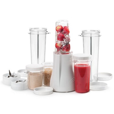 Nutribullet Blender Full Size Combo 1200 Watt 640z Nbf20500aw - Matte White  : Target