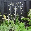 Kelly 2 Pack 86.7''x19.7''Metal Garden Trelli, Flower Support Tiered Planters for Climbing Plants, Patio Outdoor Furniture - The Pop Home - 4 of 4