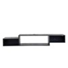 Syemin TV Stands and Consoles Fashion Wall Mounted Floating TV Stand for 50 Inch TV for Living Room Bedroom, Black, 65.35"*9.06"*11.02" - 4 of 4