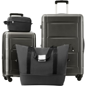 YONWAY Luggage Set, 2 Piece Suitcase Sets, Lightweight Hardside Expandable Travel Laggage with TSA Lock and Spinner Wheel - 1 of 4